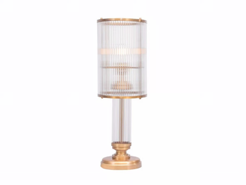 PETITOT III - Handmade brass table lamp by Patinas Lighting - view 2